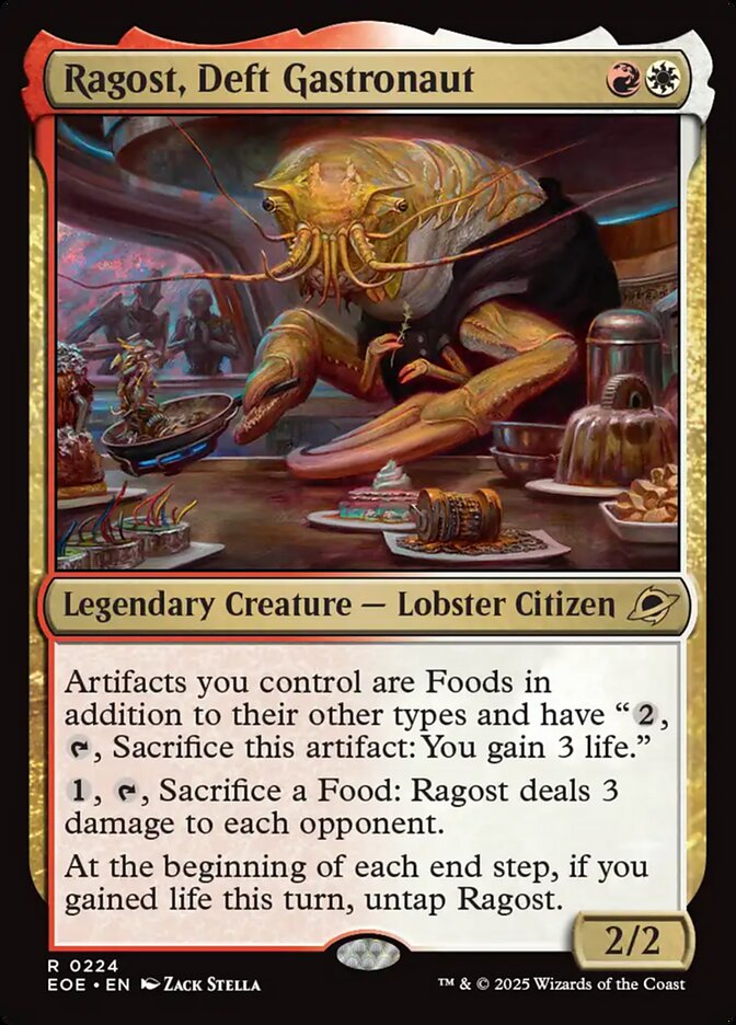 Ragost, Deft Gastronaut, Edge of eternities Card Art