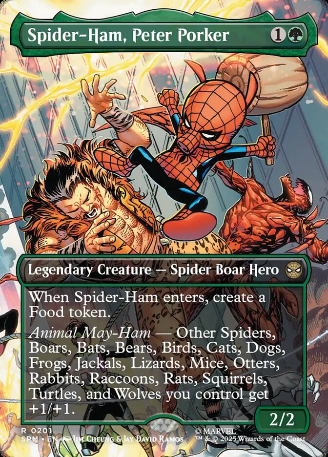 Spider-Ham, Peter Porker, Marvel'S Spider-Man Card Art
