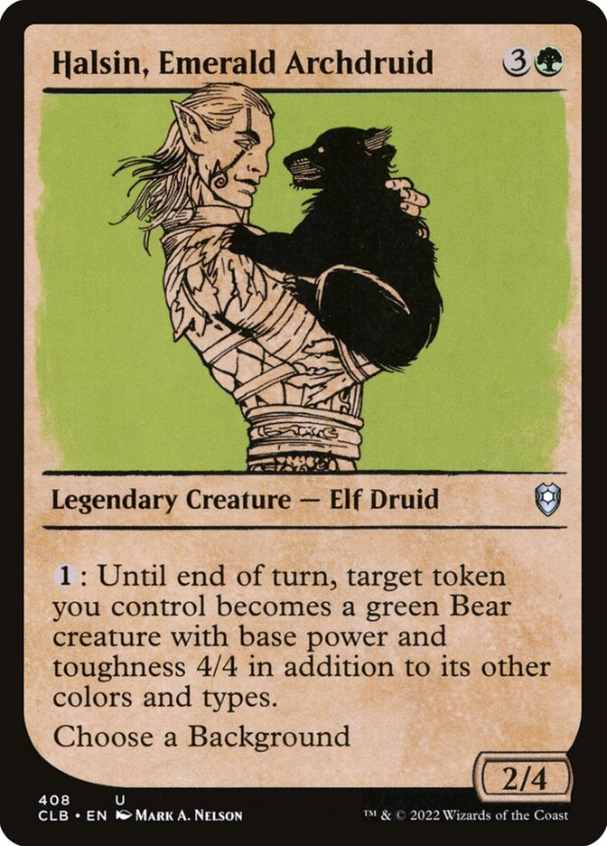Halsin, Emerald Archdruid - Foil