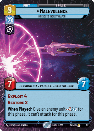 Malevolence, Grievous&