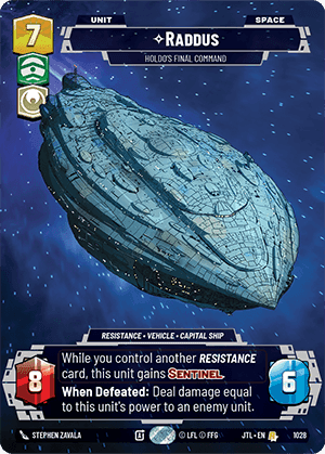 Raddus, Holdo&