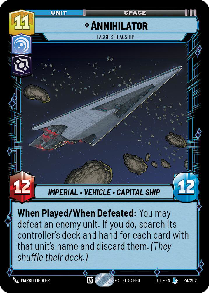 Annihilator, Tagge&