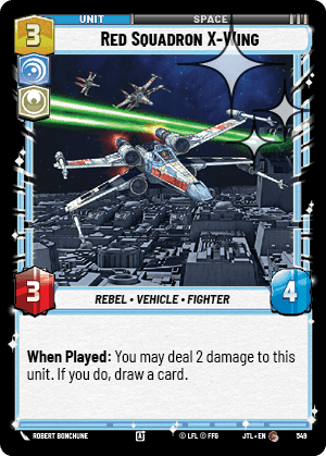 Red Squadron X-Wing - Foil