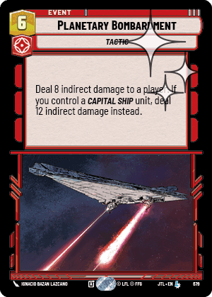 Planetary Bombardment - Foil