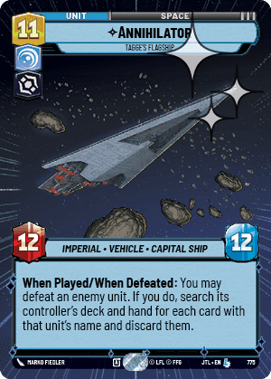 Annihilator, Tagge&
