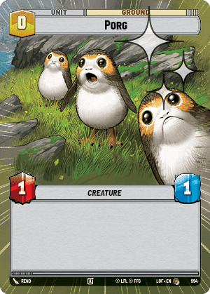 Porg - Hyperspace Foil