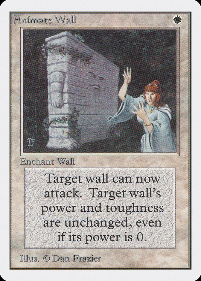 Animate Wall, Unlimited edition Card Art