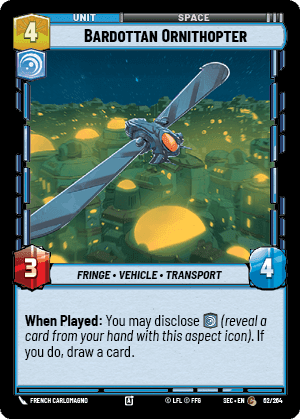 Bardottan Ornithopter