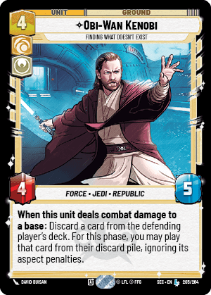 Obi-Wan Kenobi, Finding What Doesn&