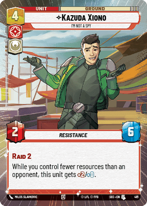 Kazuda Xiono, I&