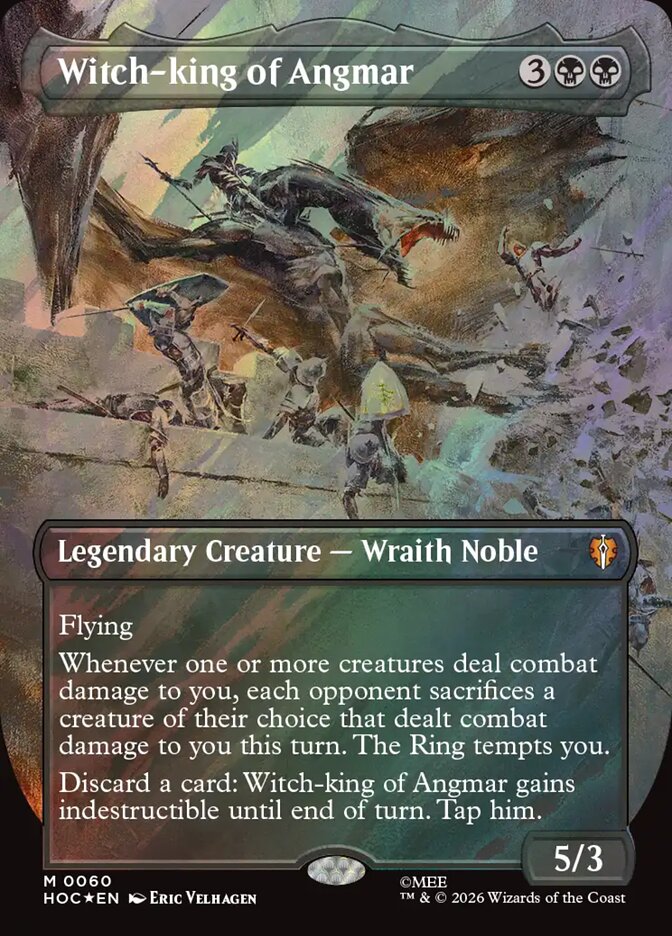 Witch-king of Angmar, The Hobbit Eternal Card Art