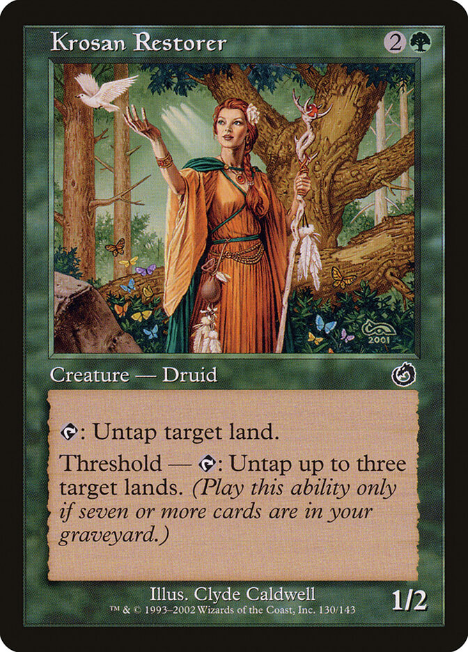 Krosan Restorer, Torment Card Art