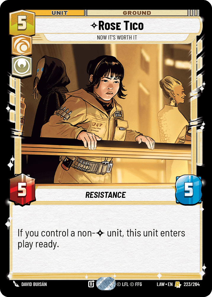 Rose Tico, Now It&