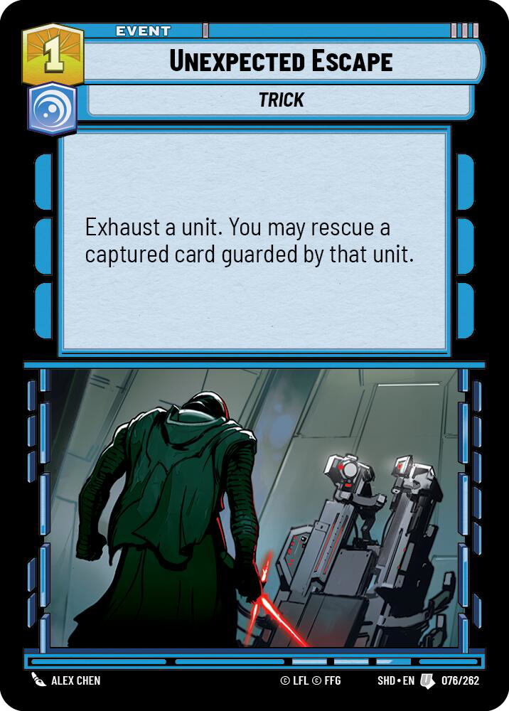 Unexpected Escape - Foil