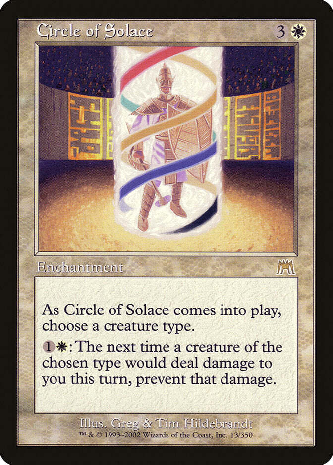 Circle of Solace, Onslaught Card Art