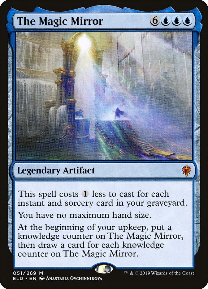 The Magic Mirror, Throne Of Eldraine Card Art