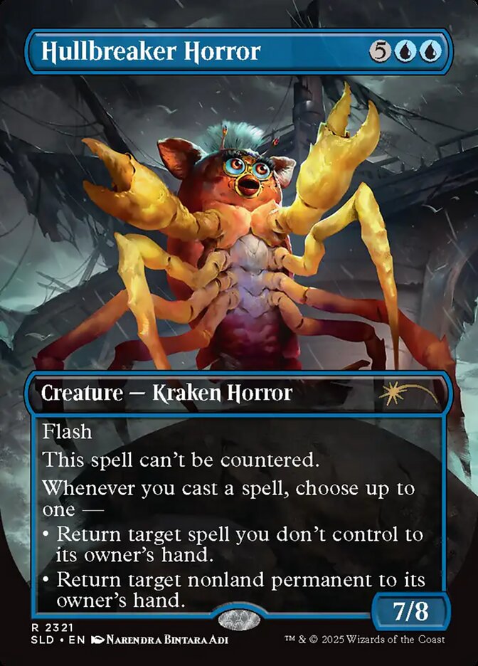 Hullbreaker Horror, Secret Lair Drop Card Art