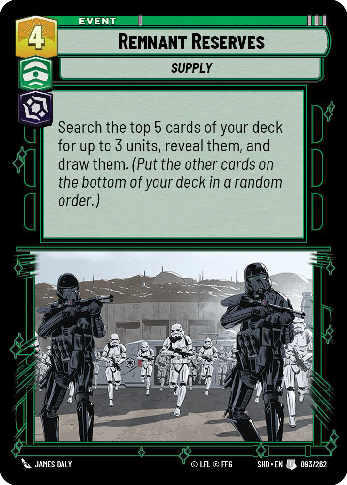 Remnant Reserves - Foil