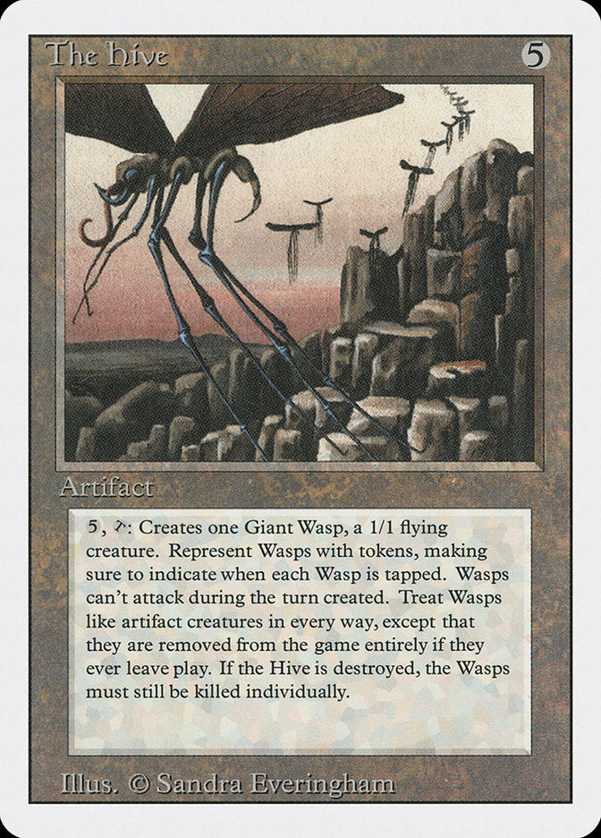 The Hive, Revised edition Card Art