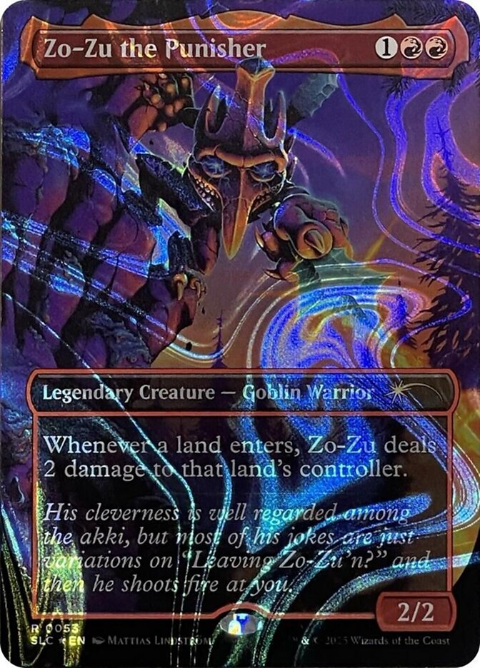 Zo-Zu the Punisher, Secret Lair Countdown Card Art