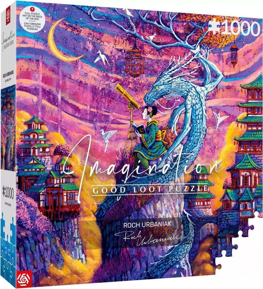 Good Loot - Imagination Puzzle - 1000 - Roch Urbaniak: Sakura &amp; Ryu