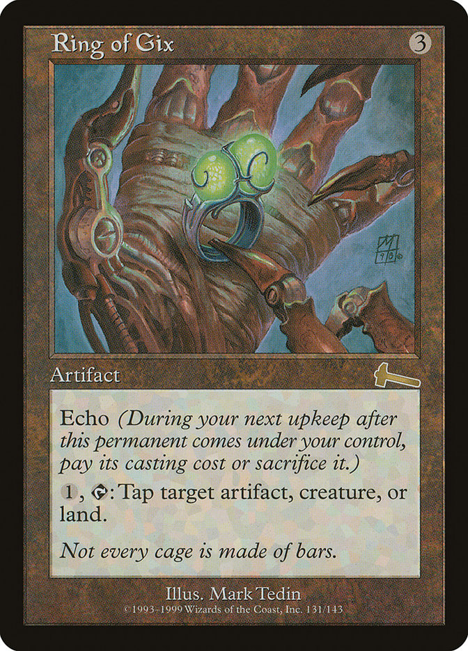 Ring of Gix, Urza&