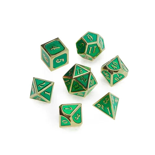 Greifenfels - Dice - Gold Series - Green