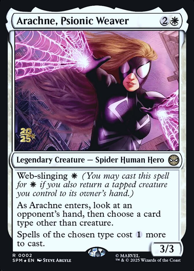 Arachne, Psionic Weaver, Marvel&
