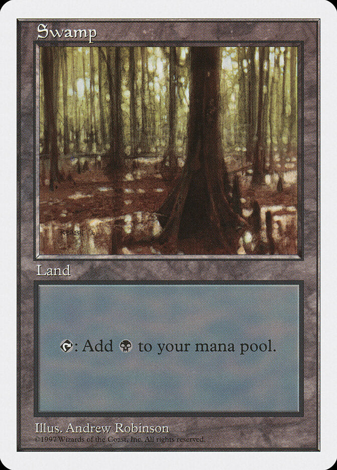 Swamp, Fifth Edition Card Art