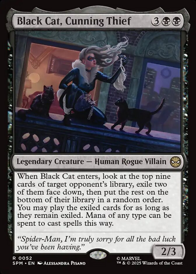 Black Cat, Cunning Thief, Marvel&