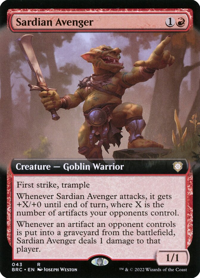 Sardian Avenger, The Brothers&