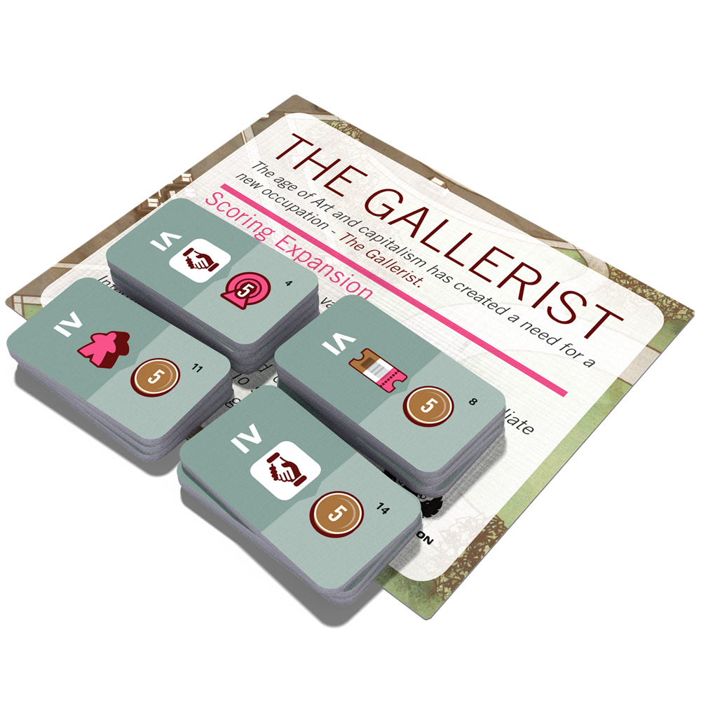 The Gallerist - Including Upgrade Pack &amp; Scoring Expansion