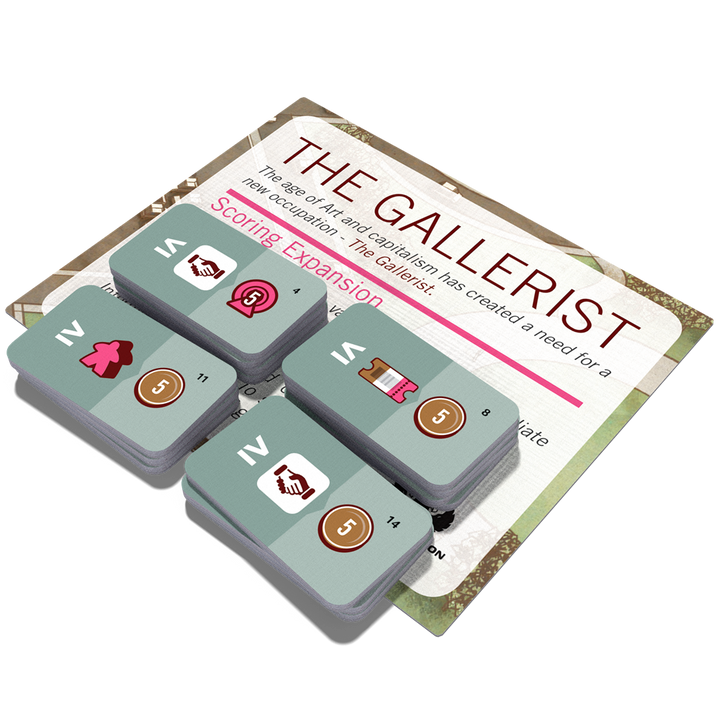 The Gallerist - Including Upgrade Pack &amp; Scoring Expansion
