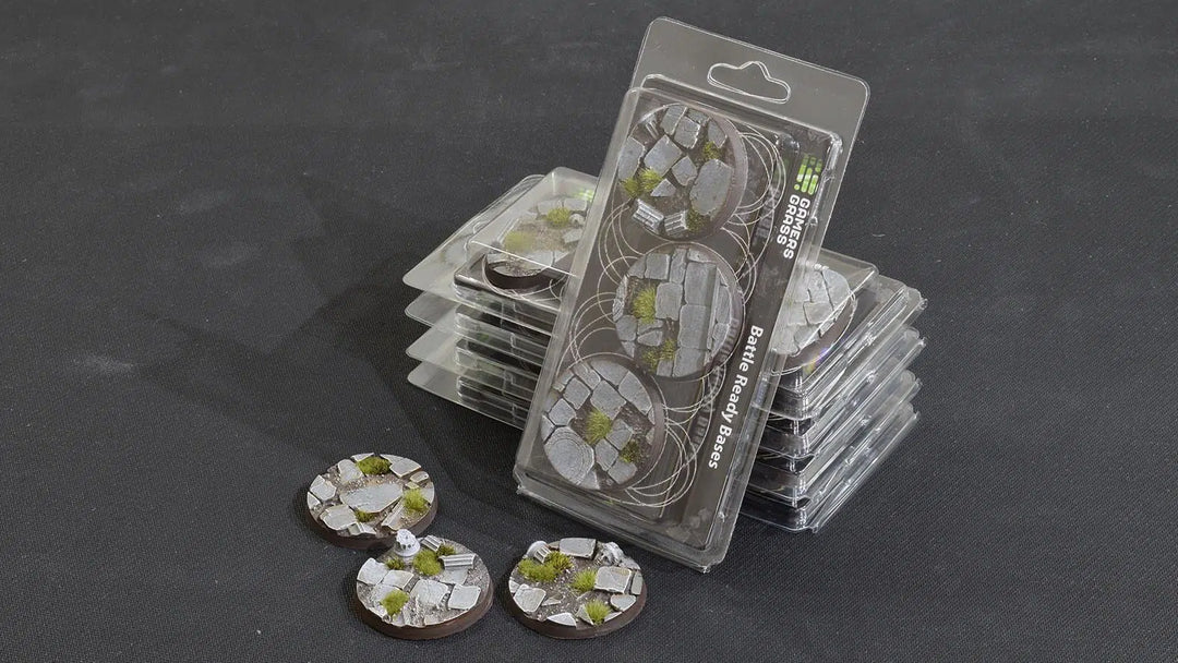 Gamers Grass - Battle Ready Bases - Temple - Round 50mm (3st)