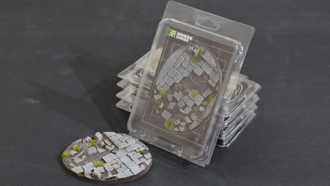 Gamers Grass - Battle Ready Bases - Temple - Oval 120mm (1st)