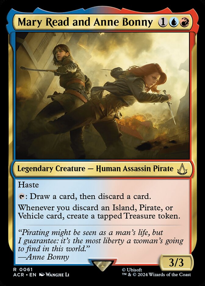 Mary Read and Anne Bonny, Assassin&