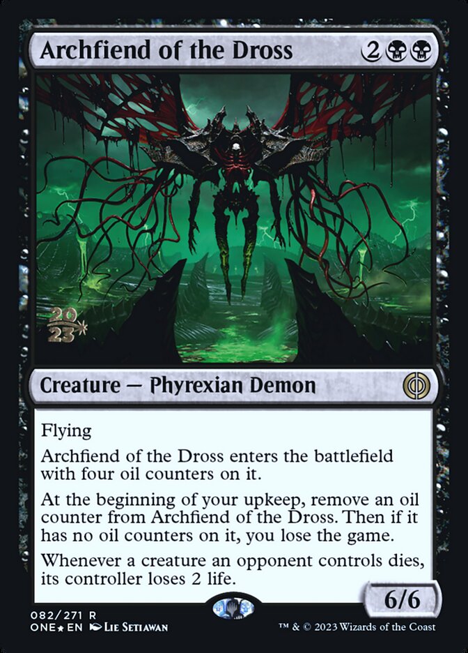 Archfiend of the Dross, Phyrexia: All Will Be One Promos Card Art