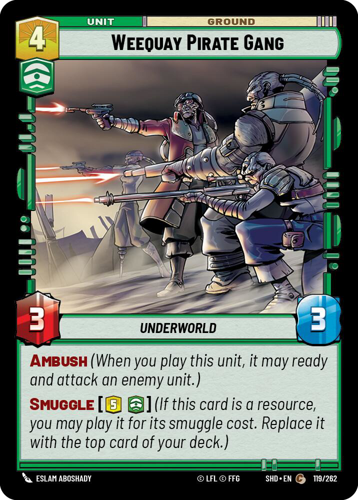 Weequay Pirate Gang - Foil