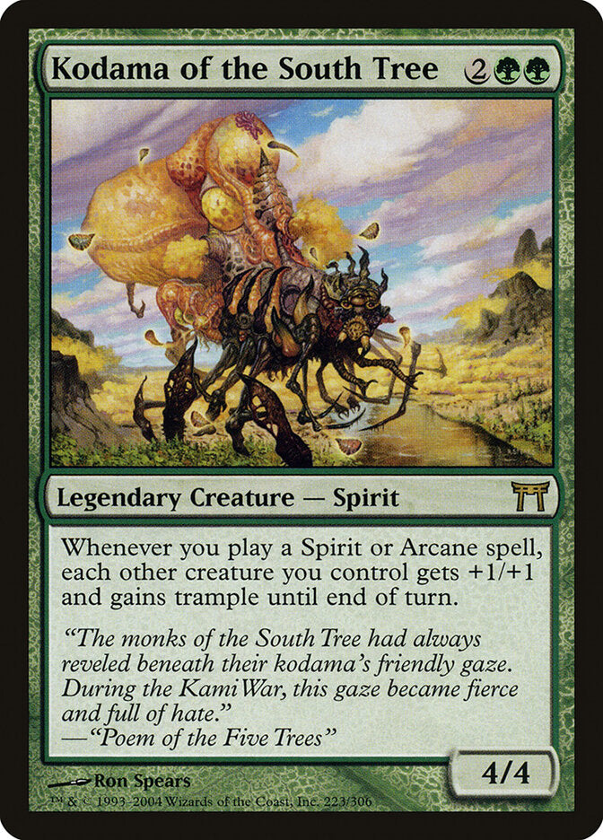 Kodama of the South Tree, Champions Of Kamigawa Card Art