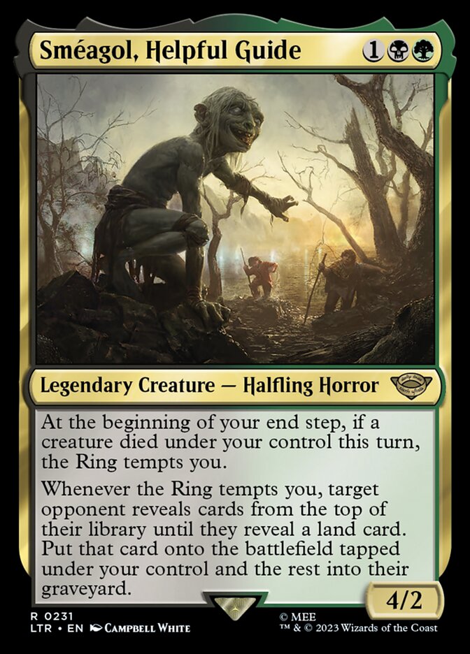 Sméagol, Helpful Guide - Foil