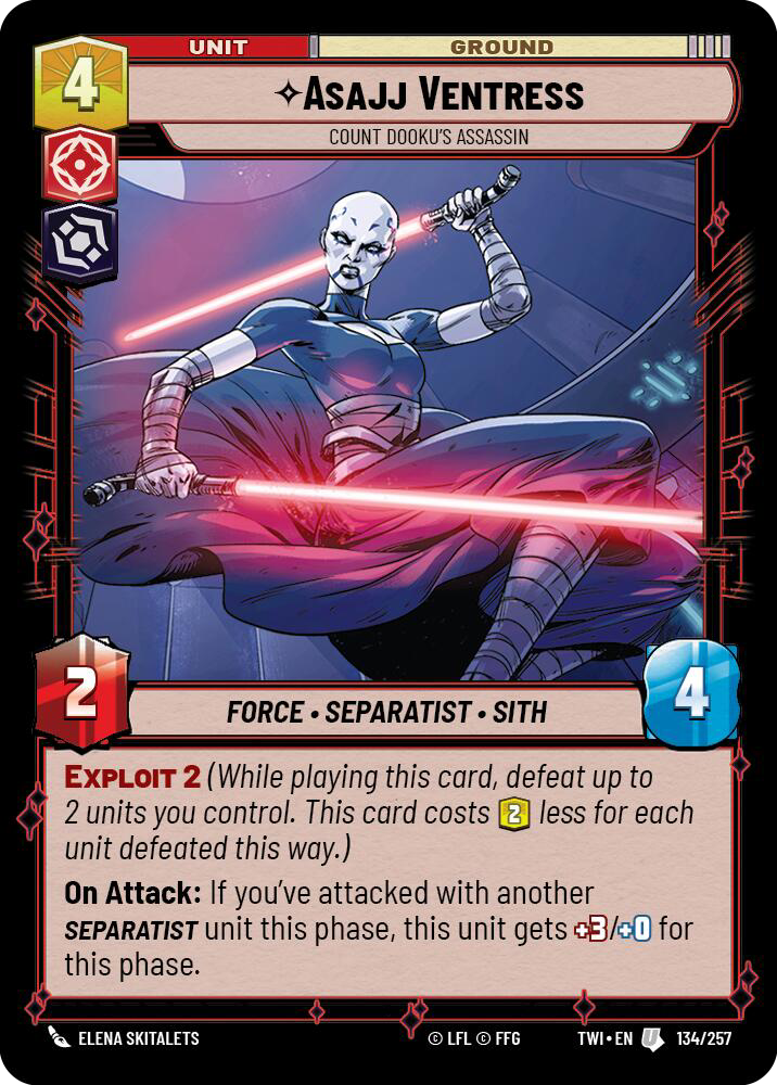 Asajj Ventress, Count Dooku&