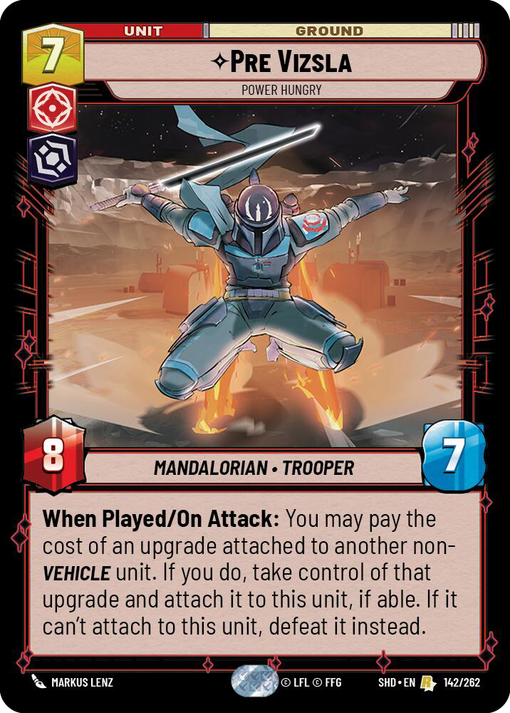 Pre Vizsla, Power Hungry