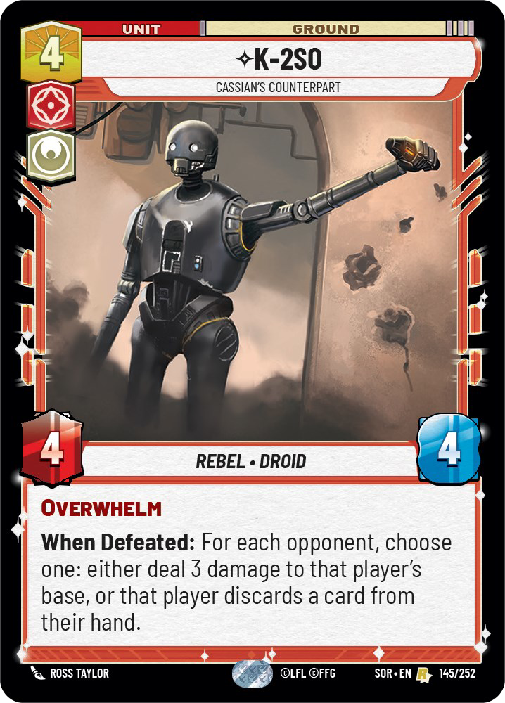 K-2SO, Cassian&