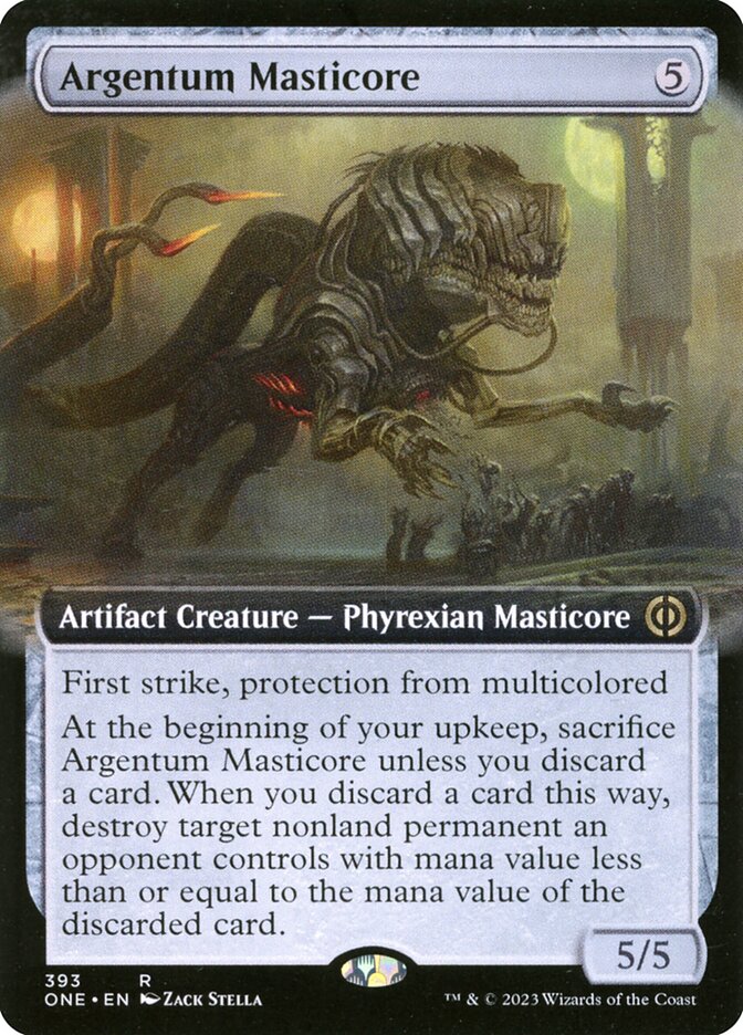 Argentum Masticore - Foil
