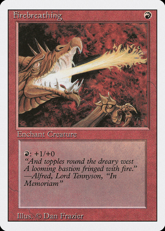 Firebreathing, Revised edition Card Art
