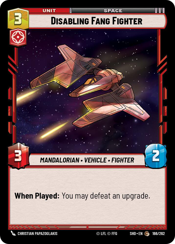 Disabling Fang Fighter - Foil
