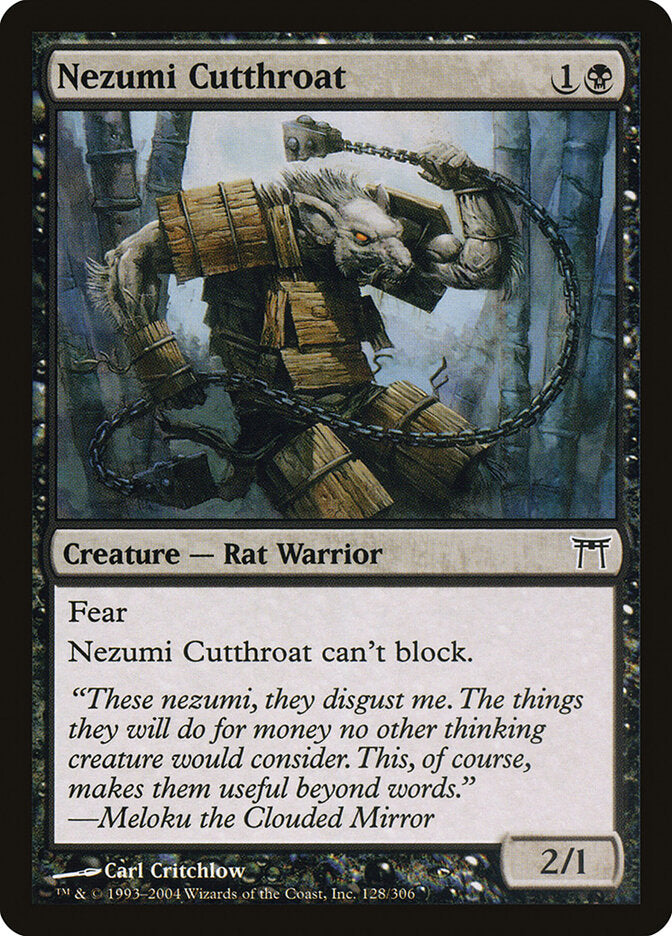 Nezumi Cutthroat, Champions Of Kamigawa Card Art