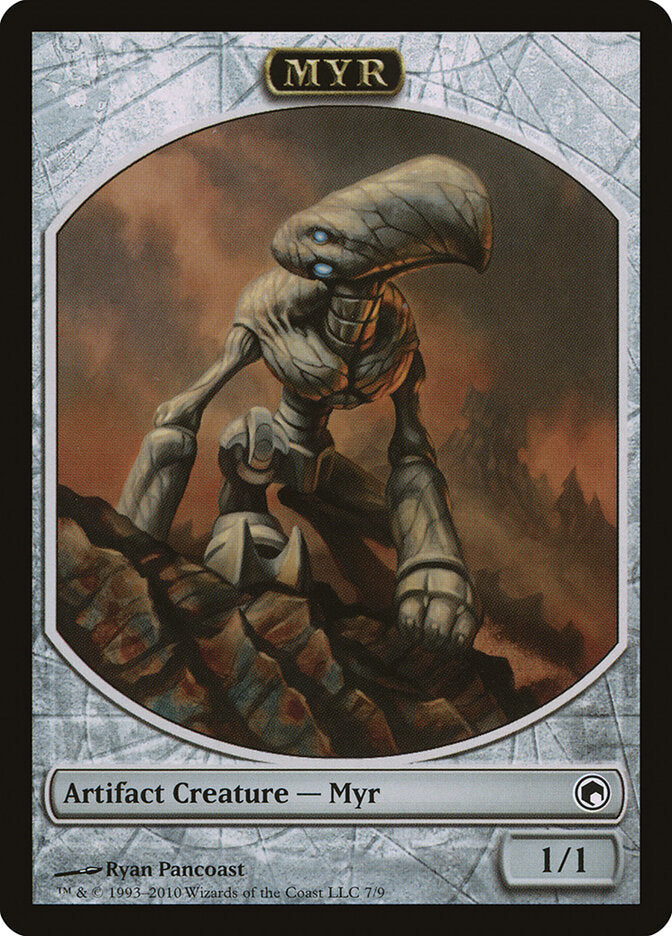 Myr, Scars Of Mirrodin Tokens Card Art