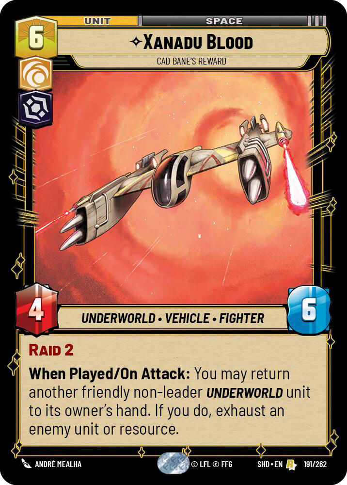 Xanadu Blood, Cad Bane&
