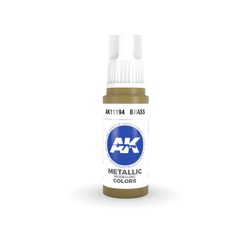 AK Interactive - 3GEN Acrylics - Brass AK11194